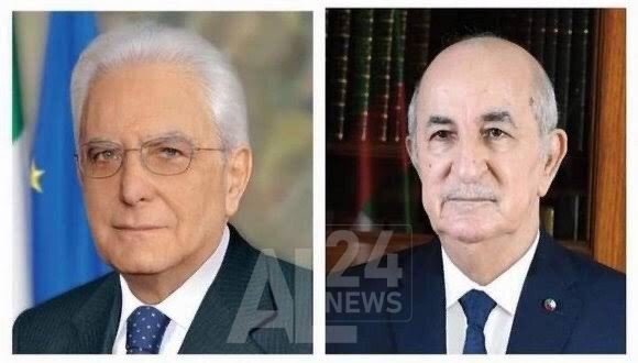 Comunicazione telefonica tra il Presidente dell’Algeria e il suo omologo italiano